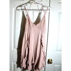 Intimately Free People Ruffled Slip Dress Nightie sz S